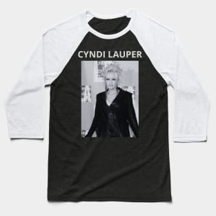 Cyndi Lauper Baseball T-Shirt